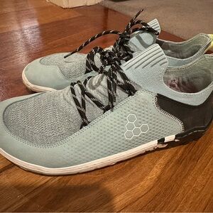 Vivobarefoot Women's Sneakers in Light Blue and Black